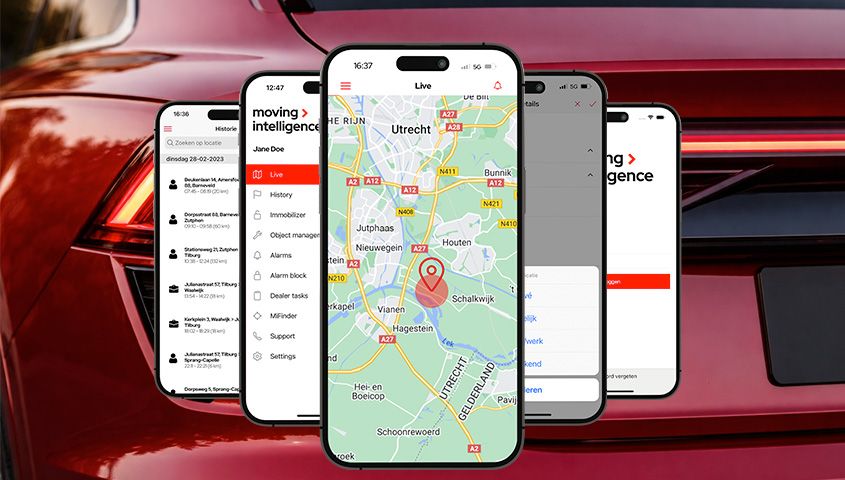 MiApp voor bediening beveiliging Audi Q6 e-tron, Q7, Q7 TFSI e, Q8, Q8 TFSI e of Q8 e-tron