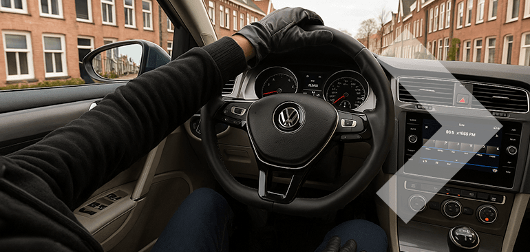 Bescherm ook 5 tot 10 jaar oude auto's tegen diefstal