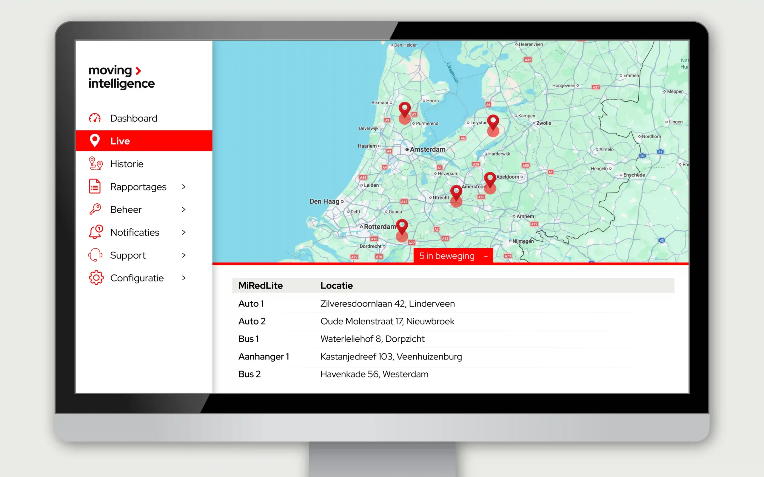 App en platform MiRedLite